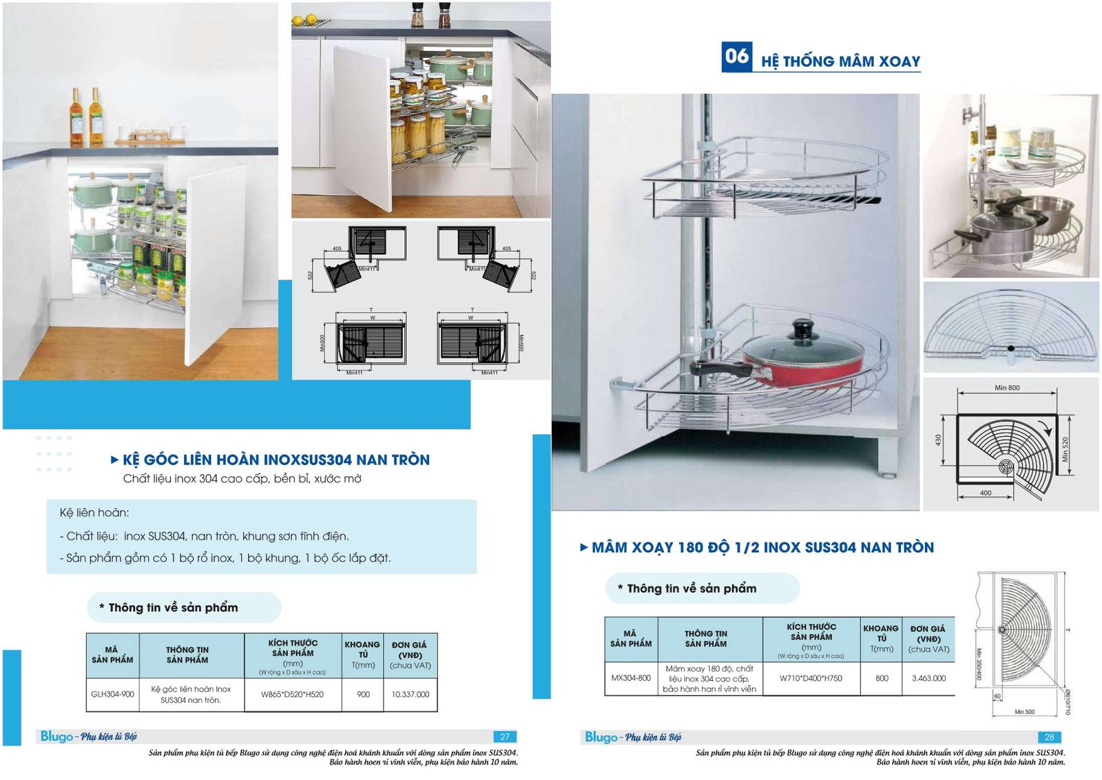 Thiết bị bếp BLUGO Catalogue và Bảng giá mới nhất tại Bình Dương /Page 14